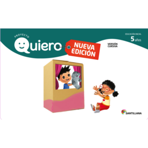 CARPETA QUIERO 5 AÑOS CURSIVA NUEVA EDICION