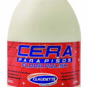 Cera Para Pisos Claudette Galón.