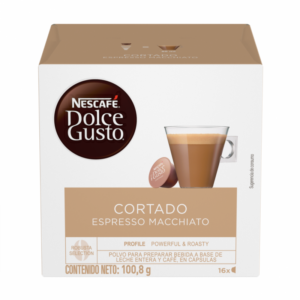 Cápsulas Nescafé Dolce Gusto Cortado 16 tazas preparadas