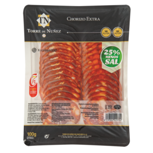 chorizo torre nuñez extra loncha 100 gr.