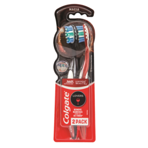 CEPILLO DENTAL COLGATE LUMINOUS WHITE ADV 2PK