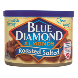 ALMENDRAS BLUE DIAMOND ROAST SALT 6 OZ