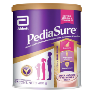 Alimento pediasure fresa polvo 400 gr