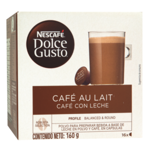 Cápsulas Nescafé Dolce Gusto Café Au Lait 16 tazas preparadas