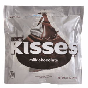 Chocolates hersheys kisses 8.4 oz.