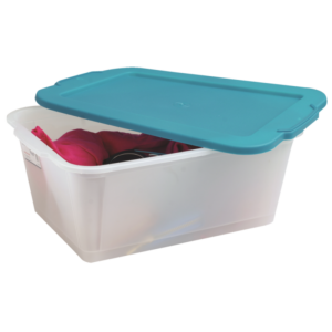 CAJA SPARTAPLAST RECTANGULAR TRANSPARENTE 10LT 0210