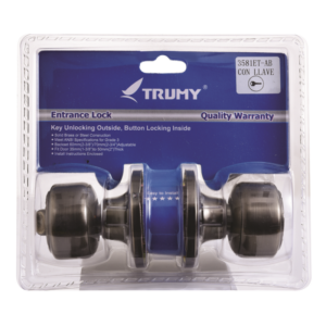 CERRADURA TRUMY TUB 3585 AB C/ LLAVE