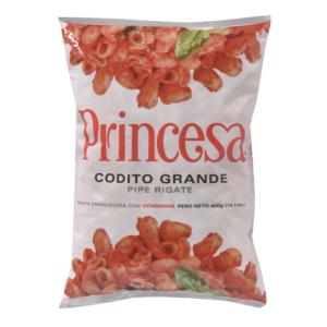 coditos princesa grandes 400 gr.