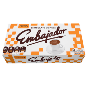chocolate embajador 10/1 260 gr