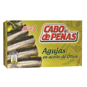 AGUJAS EN ACEITE OLIVA CABO DE PEÑAS 120 GR