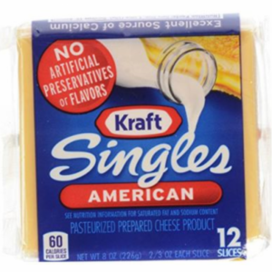 cheese slices kraft singles american 12 uds 8 oz