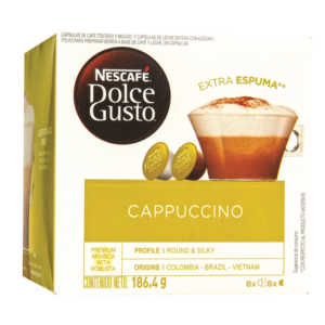 Cápsulas Nescafe Dolce Gusto Cappuccino 8 tazas preparadas