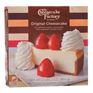 CHEESECAKE FACTORY STRAWBERRY TOPPED 2OZ