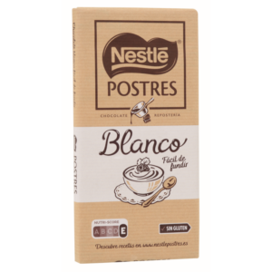 CHOCOLATE NESTLE BLANCO POSTRES 180 GR