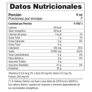 BACALAO ZERCA 8 OZ