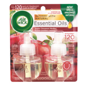 AMBIENTADOR AIRWICK SCENTED OIL APPLE TWIN RFLL