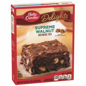 brownies betty crocker con nueces 16.5 oz