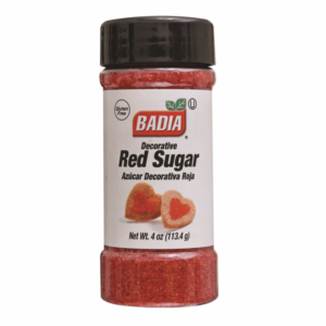 Azucar Decorativa Badia Roja 4 Oz