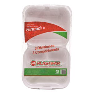 BANDEJA PLASTIFAR DOBLE C/DIV 10 UN