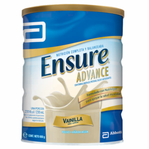 Alimento ensure advance vainilla polvo 850 gr