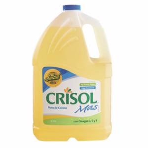 aceite crisol puro de canola ligero 128 oz