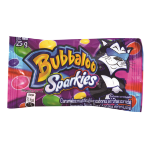 caramelo bubbaloo sparkies 25 gr