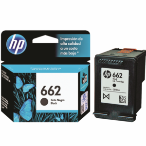 Cartucho HP 662 Negro