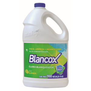 CLORO BLANCOX LIMÓN 1/2 GL