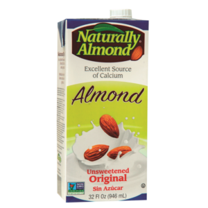 BEBIDA ALMENDRA NATURALLY ORIGINAL S/A 1 LT