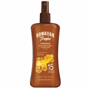 Aceite Bronceador Hawaiian T Spf15 240 ml.