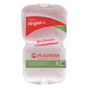BANDEJA PLASTIFAR DOBLE S/DIV 10 UN