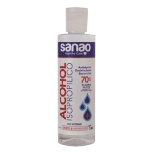 Alcohol Isopropilico Sanao Boe  70% 8 Oz