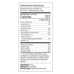 CASABE NATURAL WALA TRIANGULAR 11 OZ