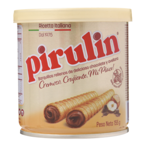 barquilla pirulin chocolate 155 gr