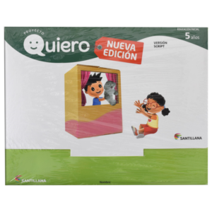 CARPETA QUIERO 5 AÑOS SCRIPT NUEVA EDICION