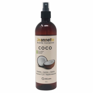Aceite Corporal Jeannette Coco 16 Oz.