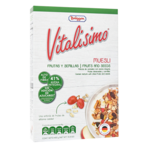 Cereal Vitalisimo Muesli 8 Frutas 450 Gr