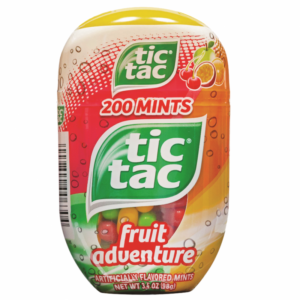 Caramelo Tic Tac Bottle Fruit Adventure 3.4 Oz