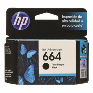 Cartucho HP 664 Negro