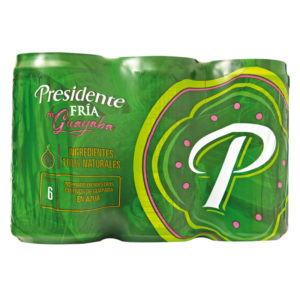 CERVEZA PRESIDENTE GUAYABA 8 OZ 6 PACK