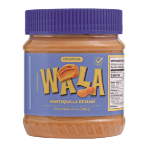 MANTEQUILLA DE MANI WALA CREMOSO 12 OZ