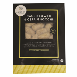 Gnocchi Valance Coliflor Cepa Apio 2/1