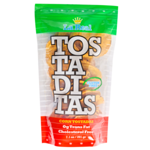 TOSTADITAS MAIZ LA REAL S/G 7.1 OZ