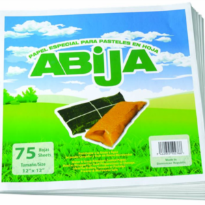 Papel Abija para pasteles en hoja 75 uds.