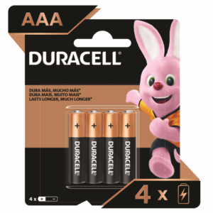 Pilas Duracell Coppertop AAA 4 Uds