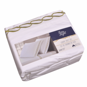 Juego De Sabana Euro Royal Bd 200tc K Gr135219