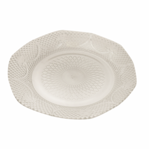 Plato Llano Lunita Vidrio 10plg 9005cr