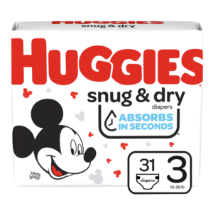 Pañal Huggies Snug&Dry E3 JUMBO 31 UN