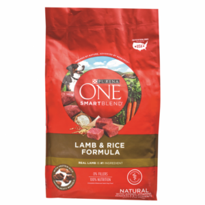 Alimento perro Purina One Smart Blend Perro Adulto Fórmula de Cordero & Arroz 4lb.