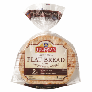 Wheat Flatbread Toufayan 14 Oz.
